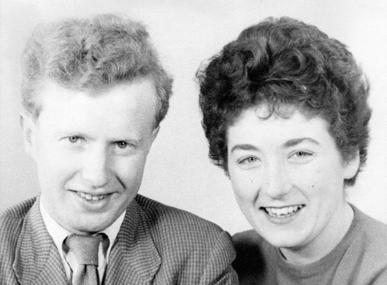 Paul & Monica Briscoe, Easter 1956