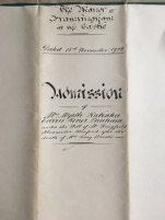 1922-11-18 Pound  Farm Copyhold Admission Lunham cover