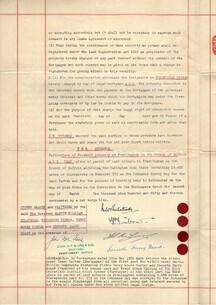 Mortgage Sports Club Trustees to Isaac Larter, 3 Mar 1950