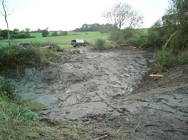 Big Brittles pond: Dredged